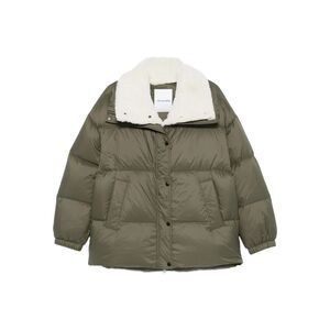 Yves Salomon Green Jackets - Puffer Jackets Women